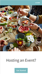 Custom portal for Bring a Plate mobile image